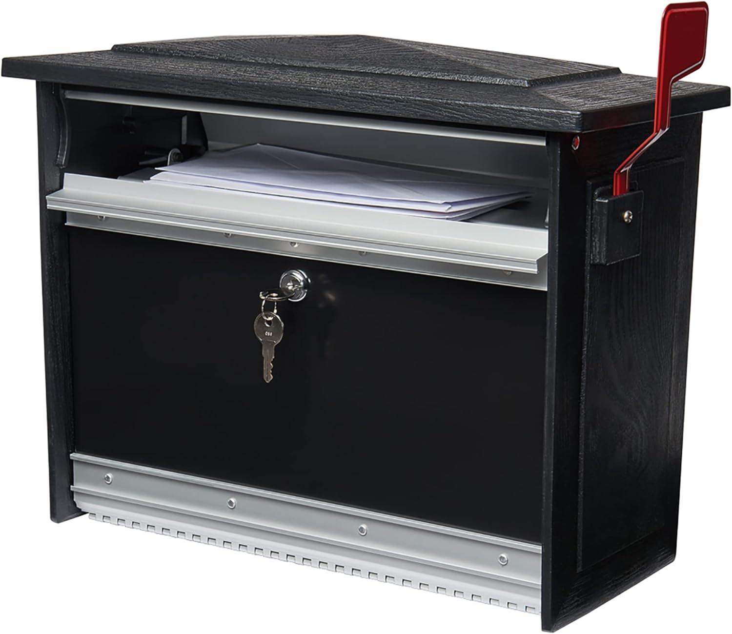 Mailsafe Locking Wall Mounted Mailbox