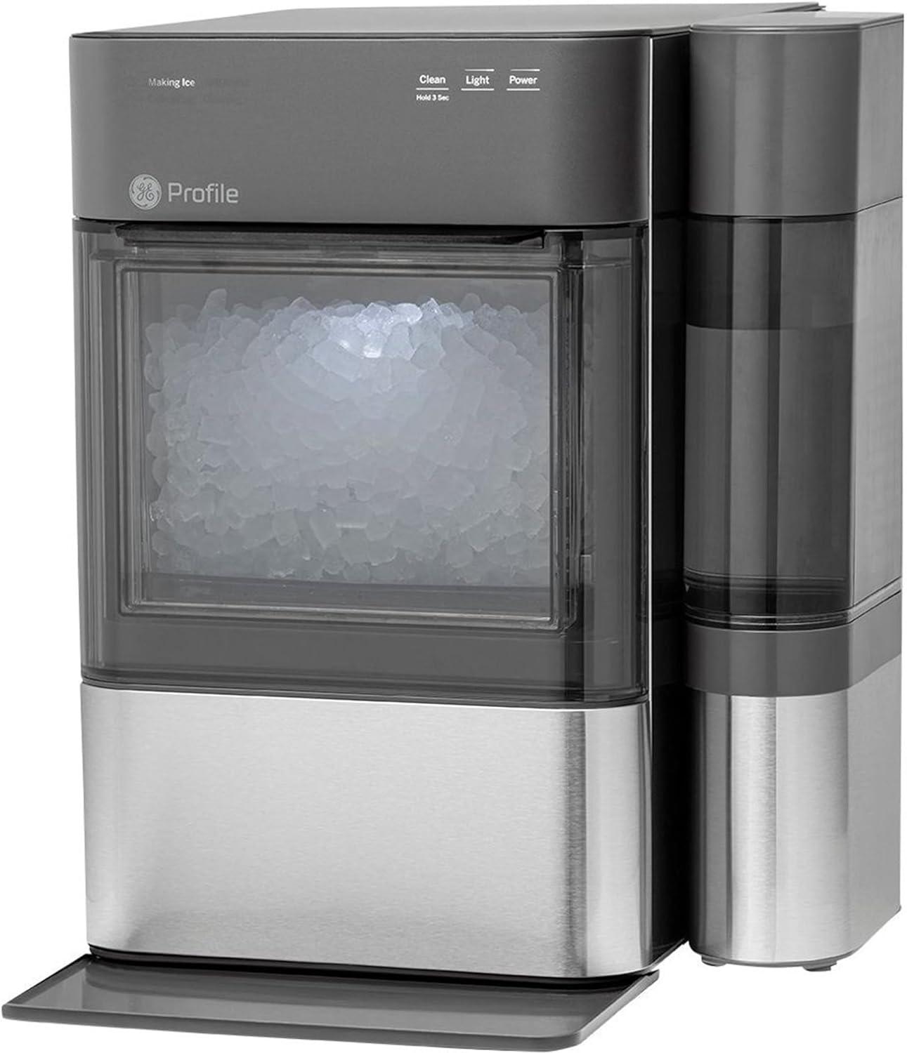 GE Profile Opal 2.0 Ultra Nugget Ice Maker in Stainless Steel