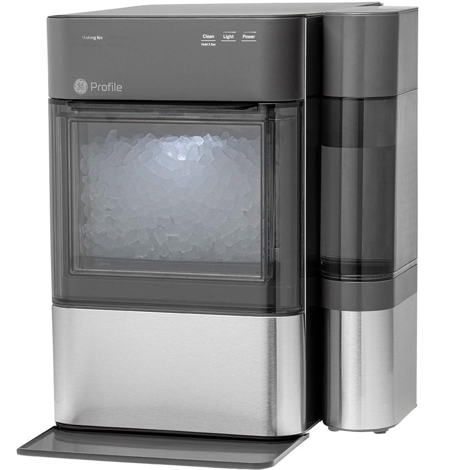 GE Profile Opal 2.0 Ultra Nugget Ice Maker in Stainless Steel