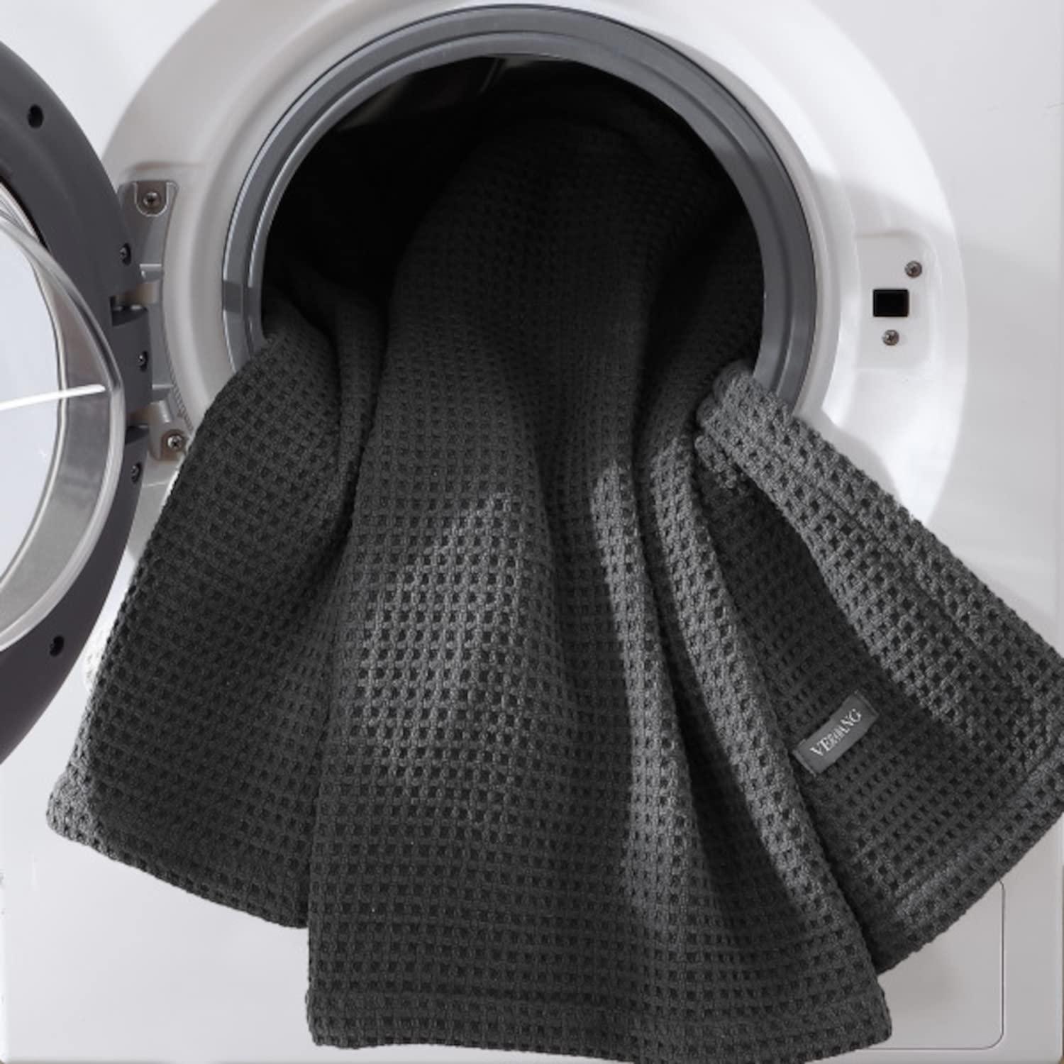 Vera Wang Vera Wang Waffleweave Cotton Blanket