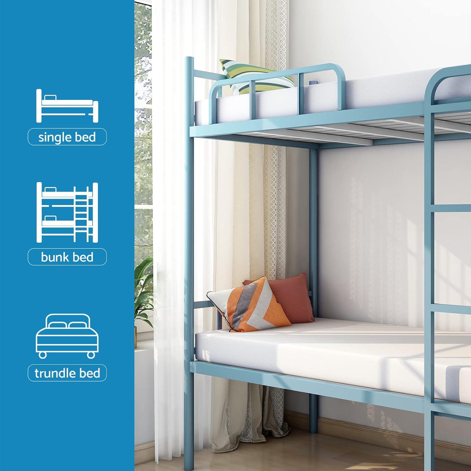 Full White Gel Memory Foam Adjustable Bed Mattress