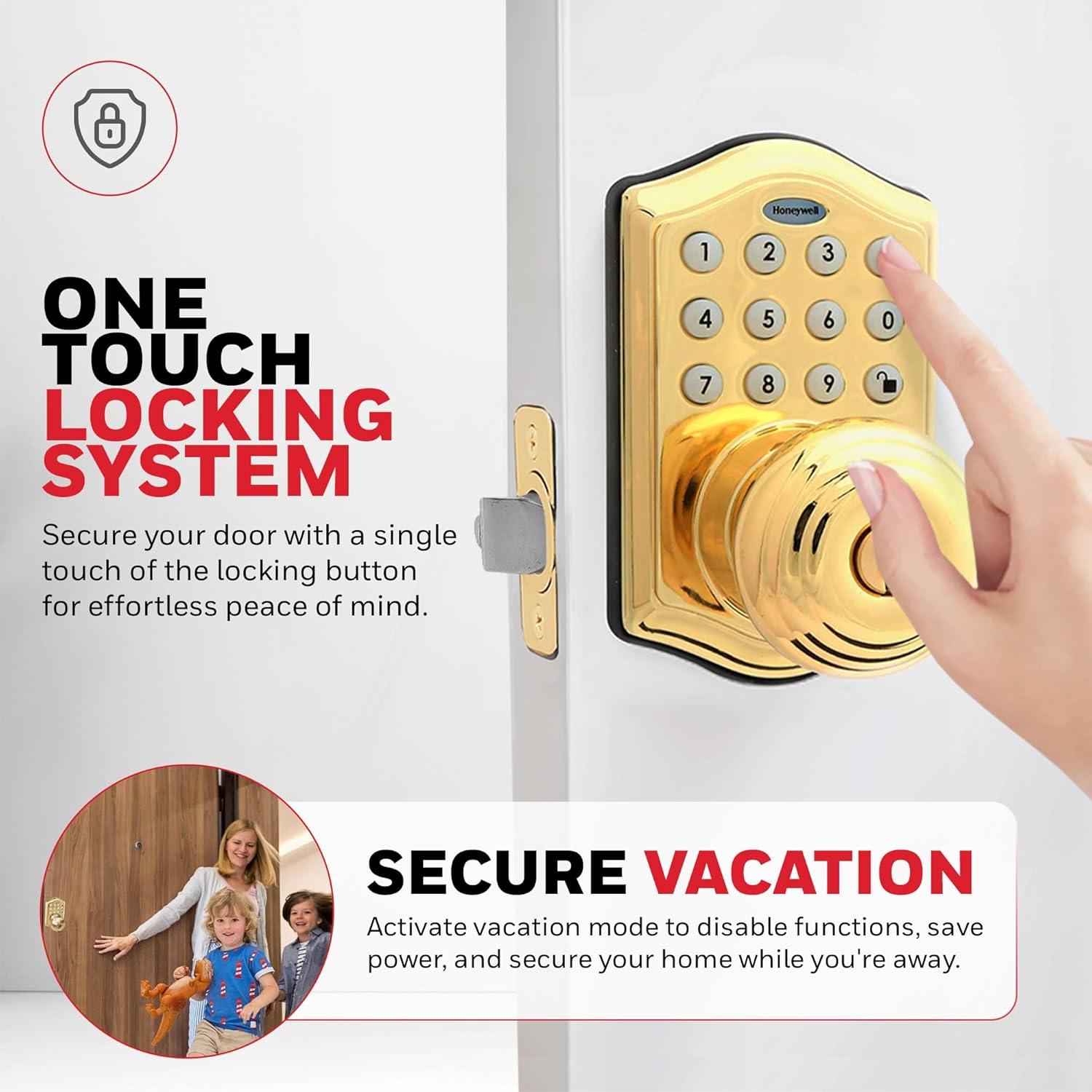 Honeywell Keyless Entry Door Knob