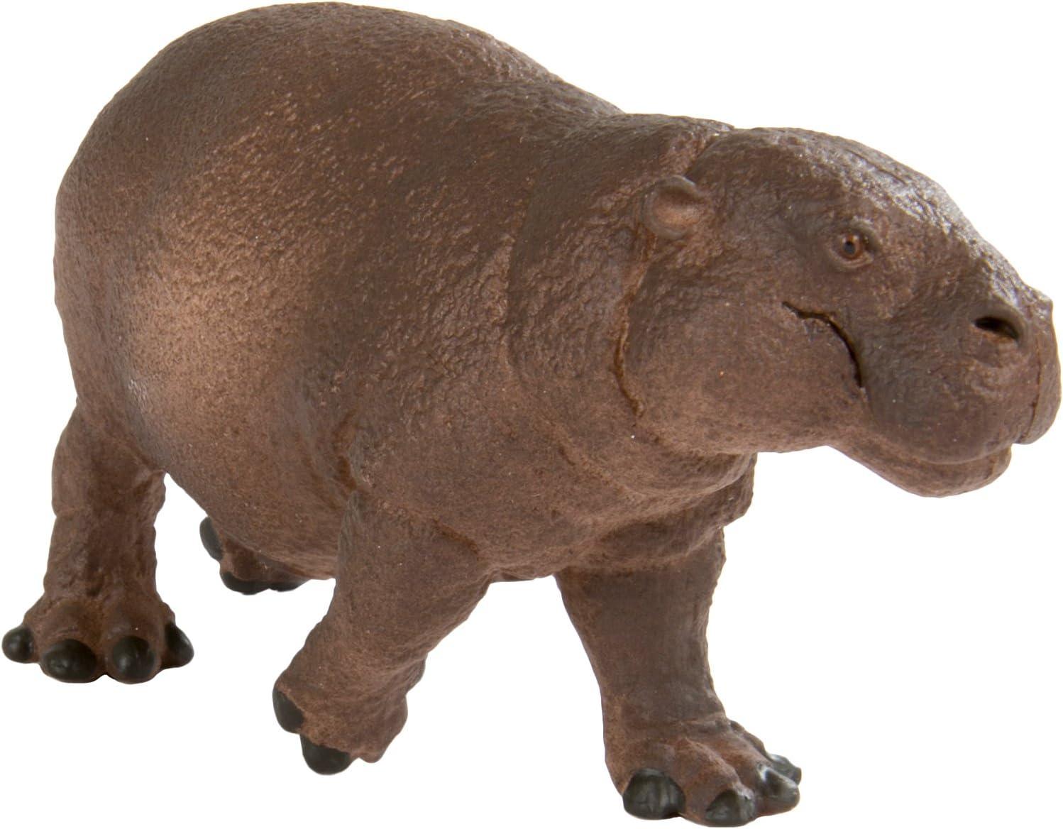 Safari Ltd. Pygmy Hippopotamus Figurine - Lifelike 3.25" Animal Figure - Educational Toy for Boys, Girls, and Kids Ages 3+