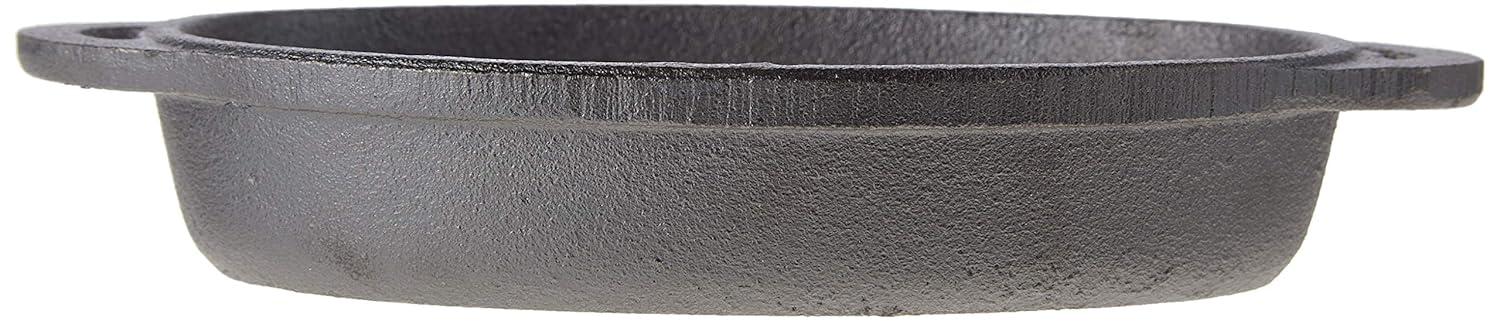 Old Mountain Pre-Seasoned Cast Iron 4.5 Inch Oval Single Serve Dish