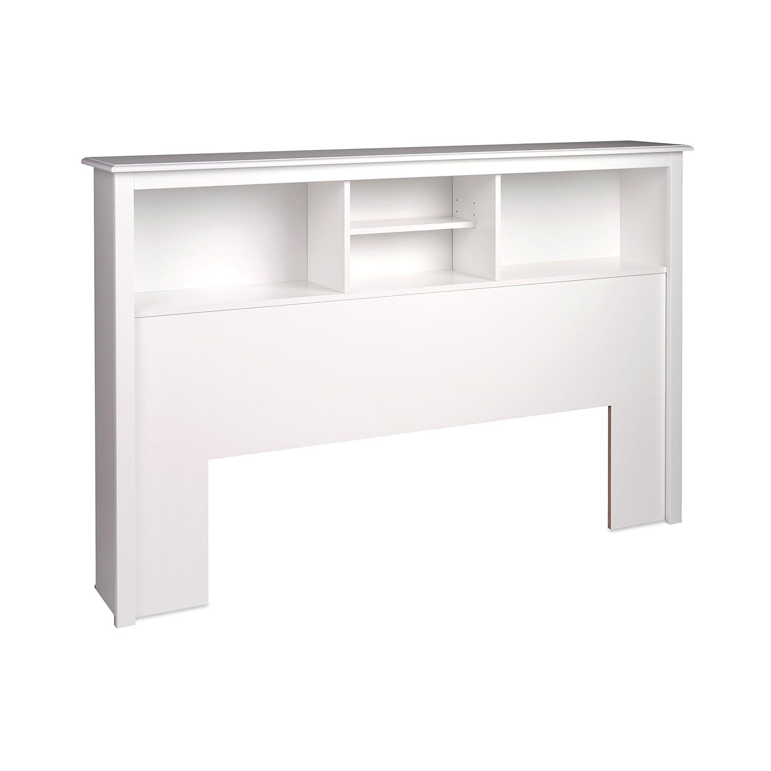 Ivy Bronx Modern Wooden Bookcase Headboard with Adjustable LED Lights & Charging Station – Queen & King Sizes, Scroll Down for Assembly Video