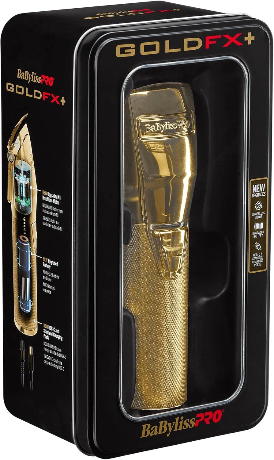 BaBylissPRO GOLDFX+ All-Metal Electric Shaver