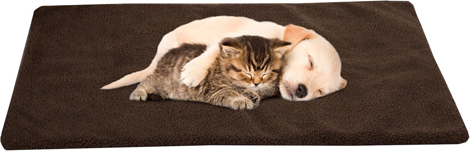 Thermal Pet Crate Pad, Self Warming Cuddly Animal Pad by PETMAKER