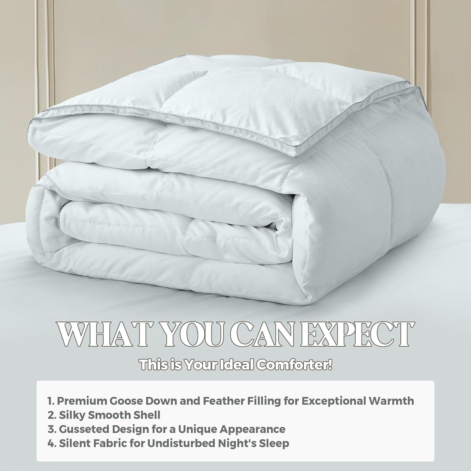 Peace Nest Heavyweight Feather & Down Fiber Duvet Insert