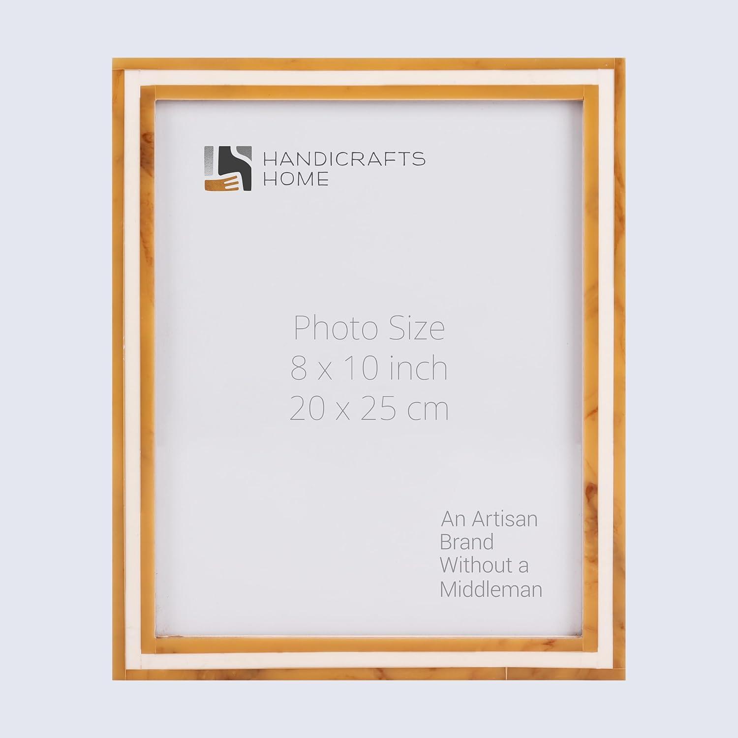 Handicrafts Home 8x10 Avant Amber Collection Photo Frame - Wooden Collage