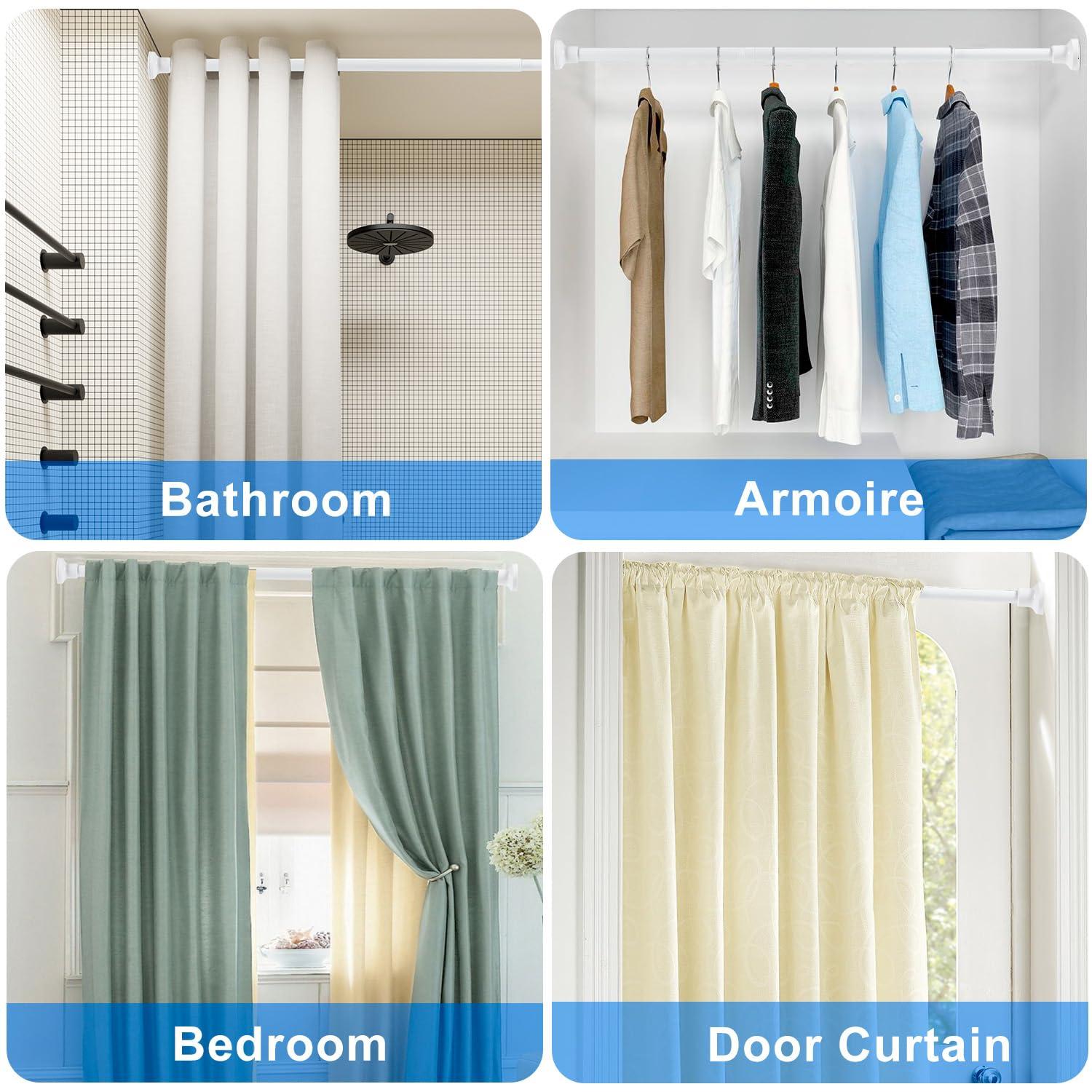 Tromay Heavy Duty Tension Shower Rod