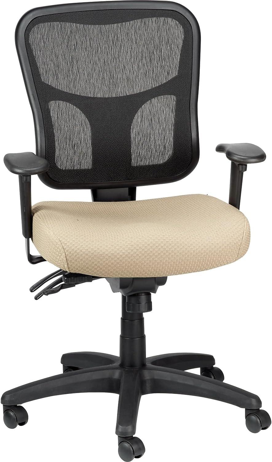 Tempur-Pedic TP8000 Ergonomic Mesh Mid-Back Task Chair Beige TP8000-BEIGE