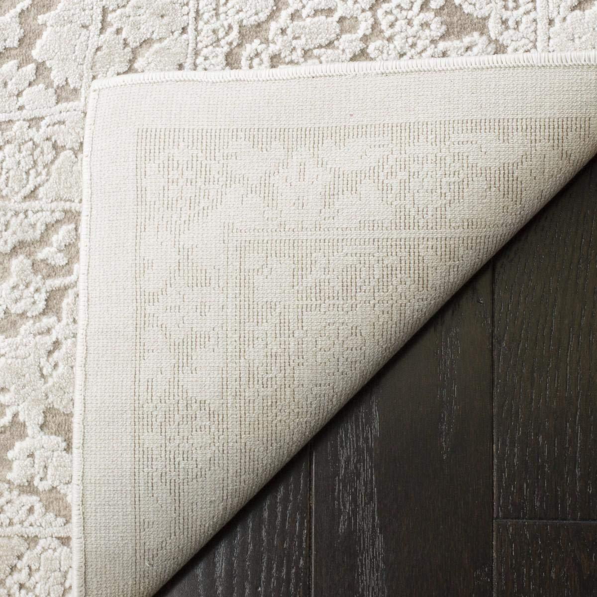 Reflection RFT667 Power Loomed Indoor Area Rug - 6'7"x6'7" - Beige/Cream - Safavieh