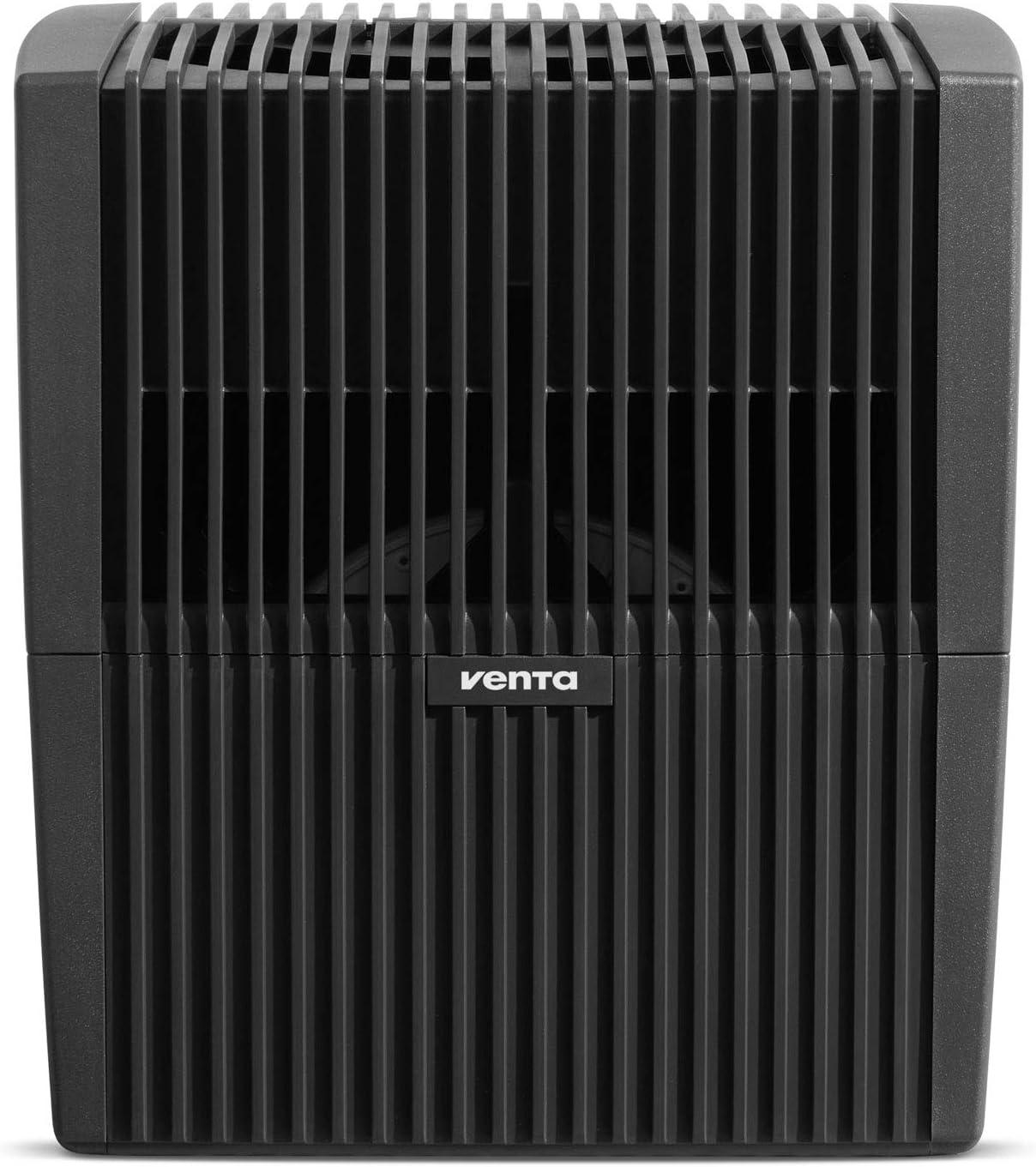 Venta LW25 Original Humidifier Black - Filter-Free Evaporative Humidifier for Spaces up to 430 ft²