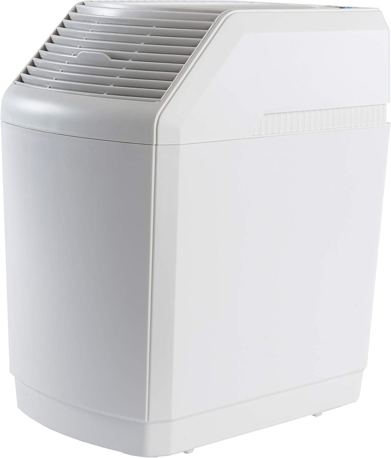 AIRCARE 831000 Space-Saver, White Whole House Evaporative Humidifier 2700 sq. ft