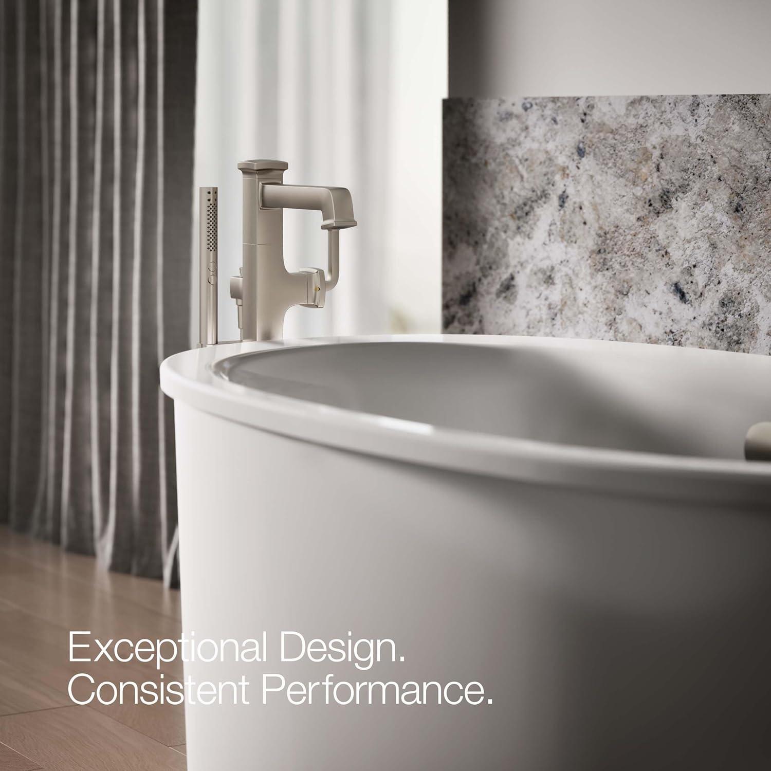 Riff Floor-Mount Bath Filler Trim