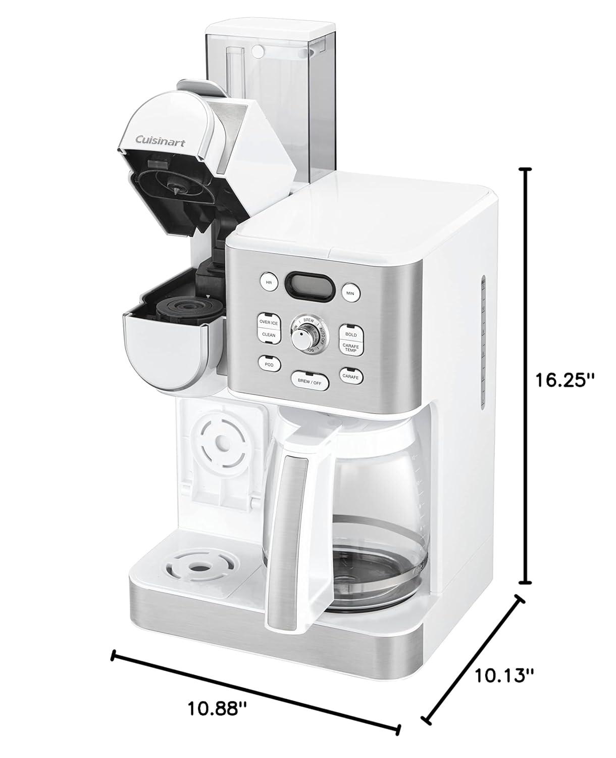 Cuisinart ® Coffee Center ® White 12-Cup Coffee Maker and Single Brewer