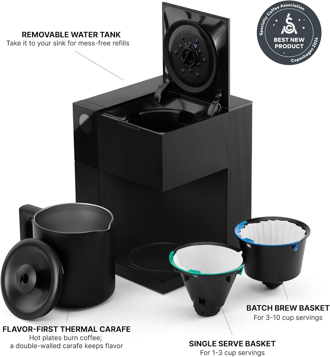 Fellow Aiden Matte Black Precision Coffee Maker