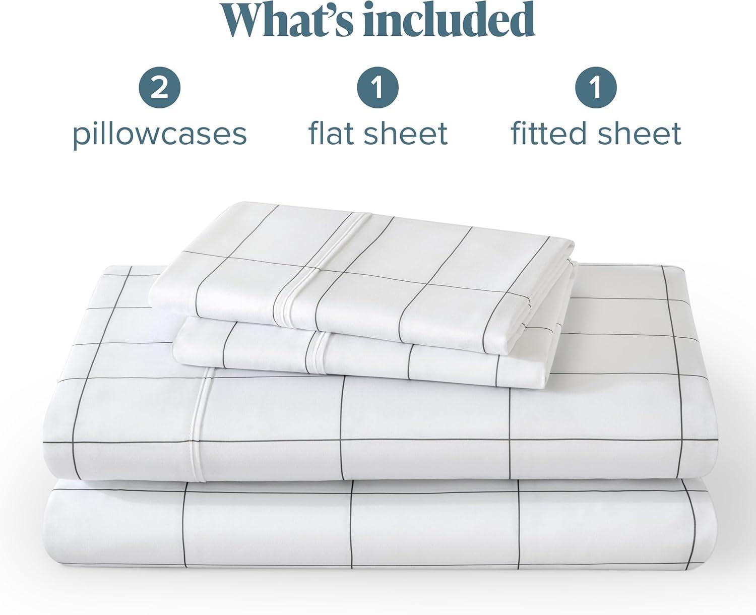Bare Home Sheet Set - Luxury 1800 Ultra-Soft Microfiber Bed Sheets - Double Brushed - Deep Pockets - Easy Fit