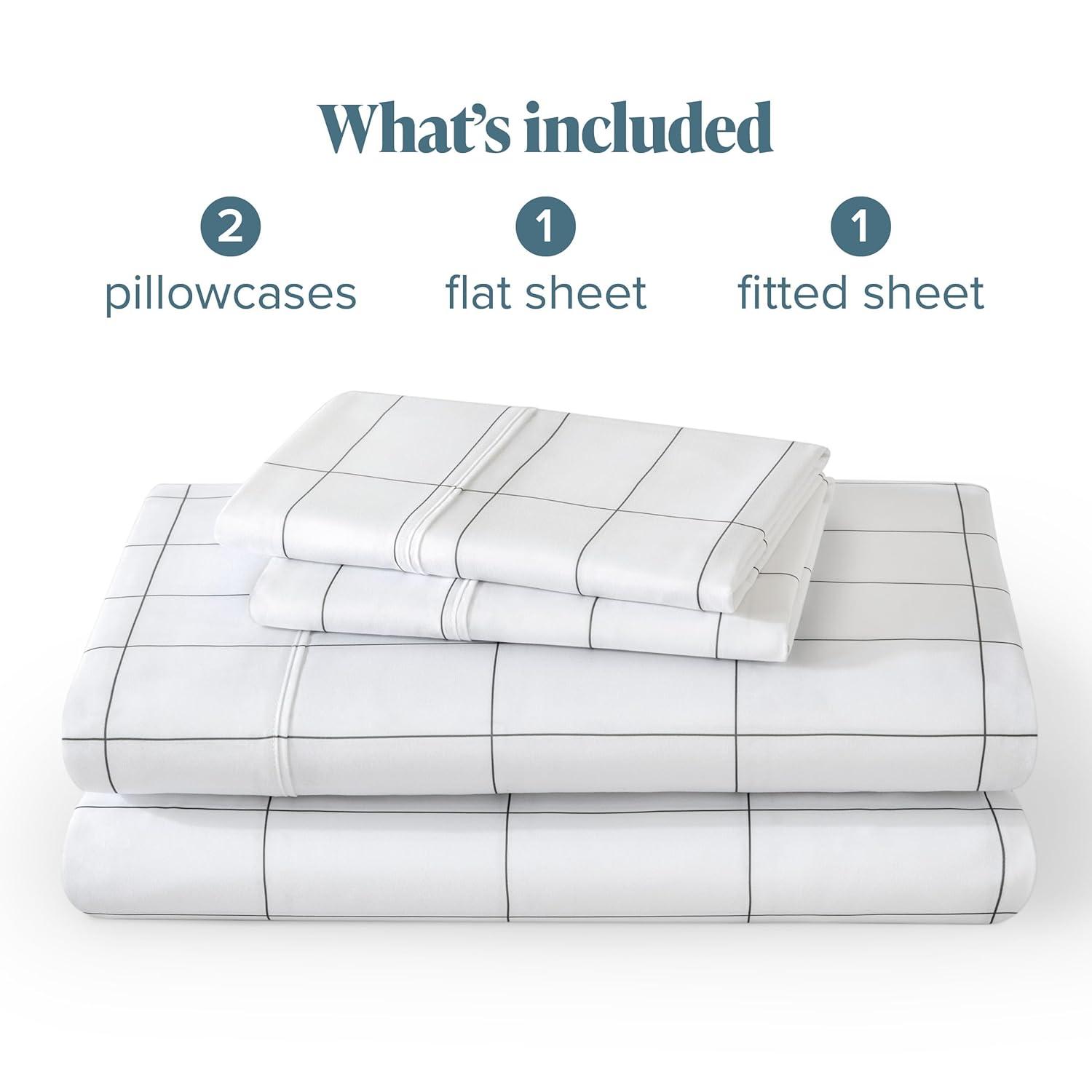 Bare Home Sheet Set - Luxury 1800 Ultra-Soft Microfiber Bed Sheets - Double Brushed - Deep Pockets - Easy Fit