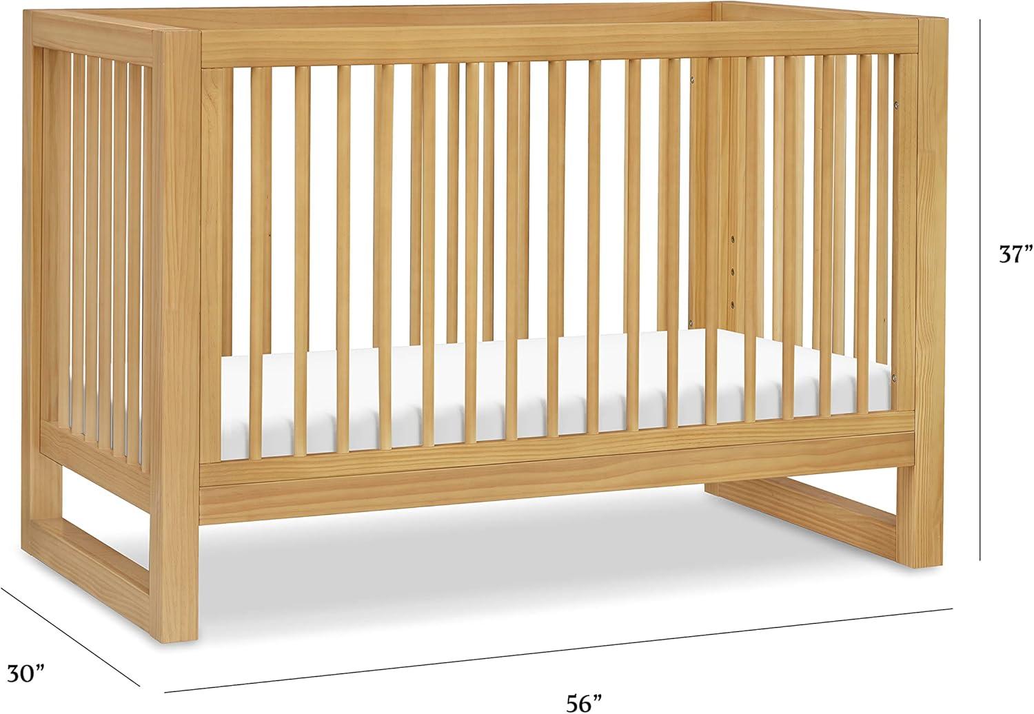 Nantucket 3-In-1 Convertible Crib with Toddler Bed Conversion Kit