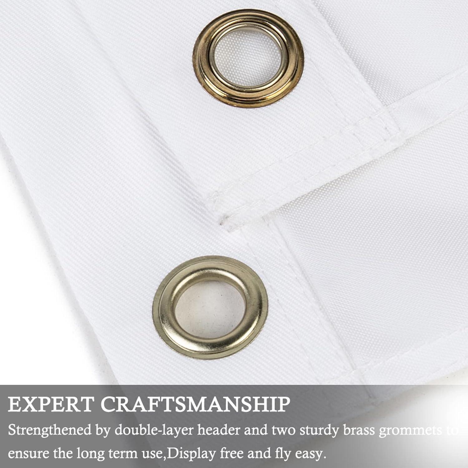 New Minnesota State Flag 3x5 Outdoor MN Flag 2 Rows Stitched Edge Canvas Header with 2 Brass Grommets