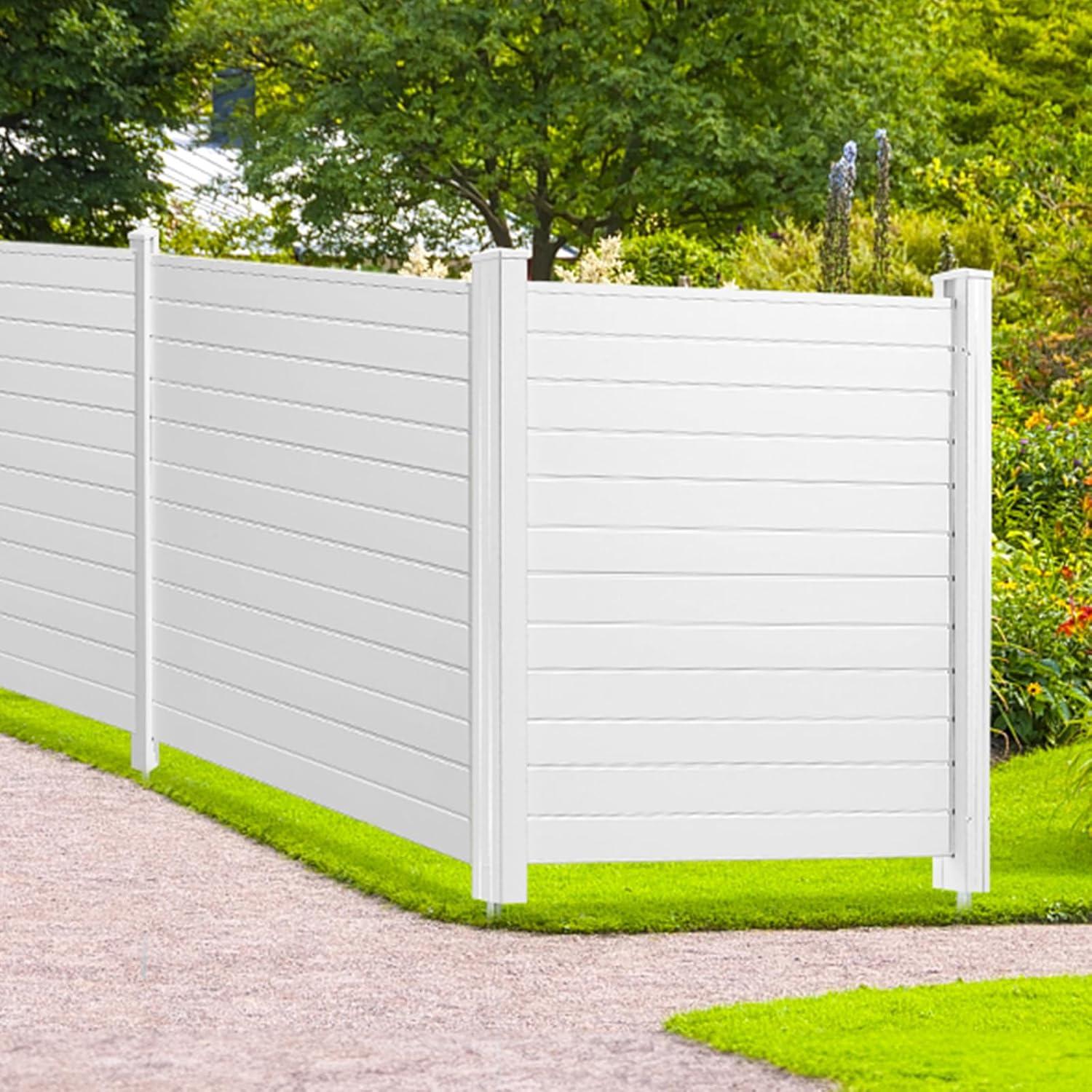 VEVOR 4 ft. H x 4 ft. W Outdoor Privacy Screens 4 Panels