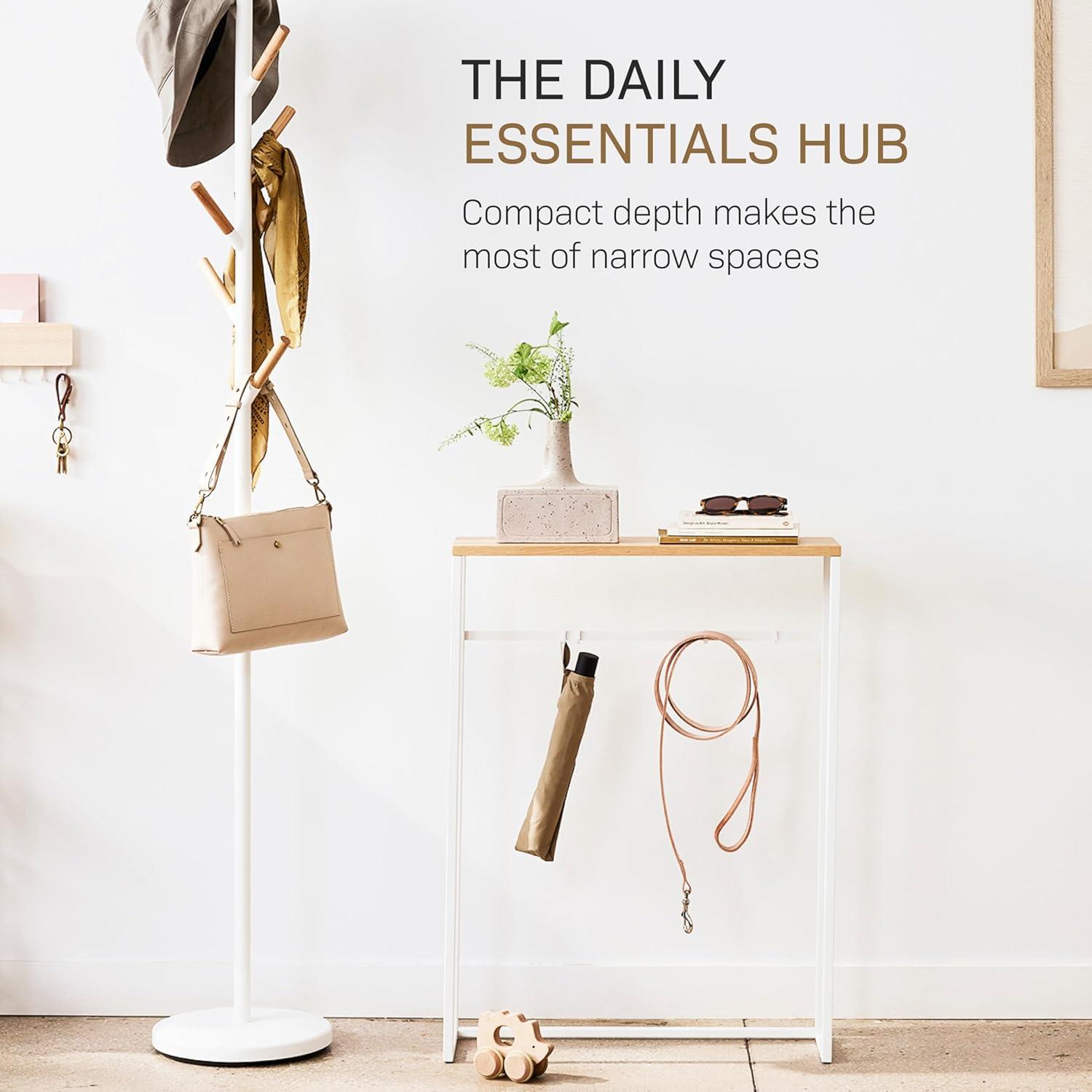 Yamazaki 24" Tower Narrow Entryway Console Table