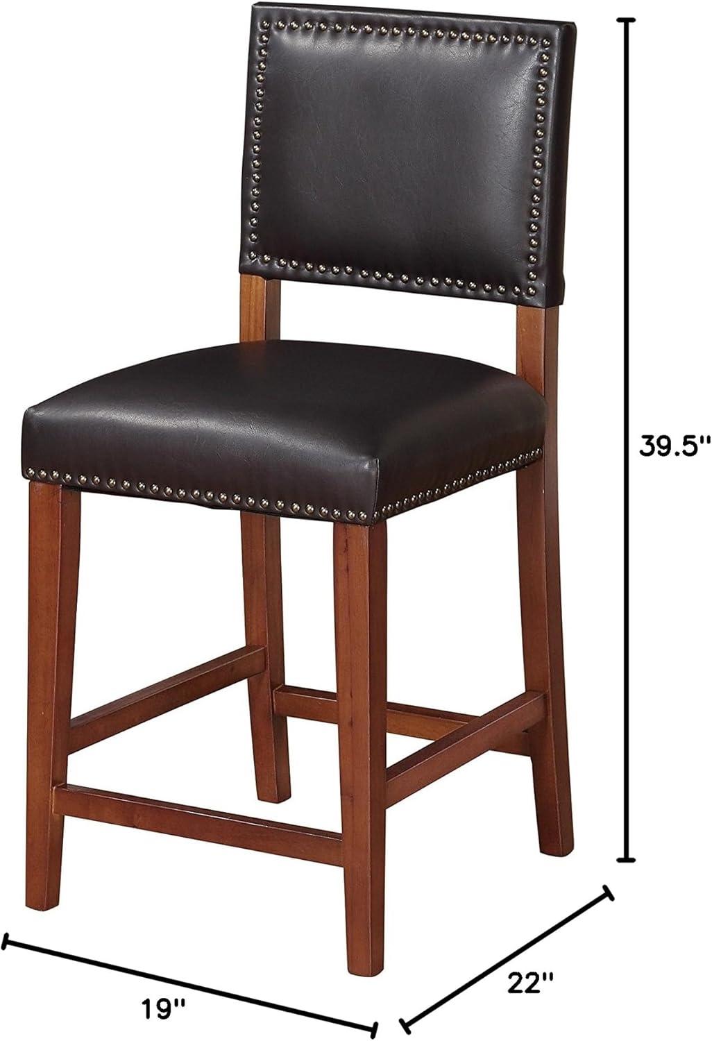 24" Brook Counter Height Barstool - Linon