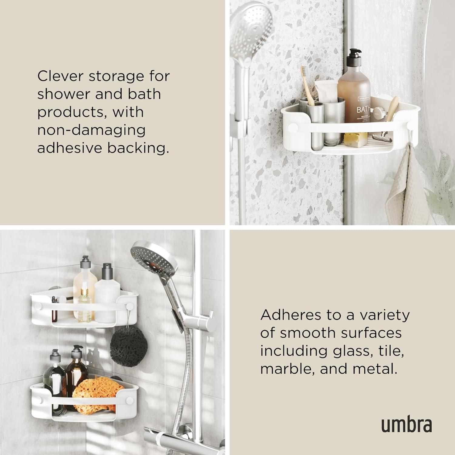 Umbra Flex Adhesive Adhesive Shower Basket