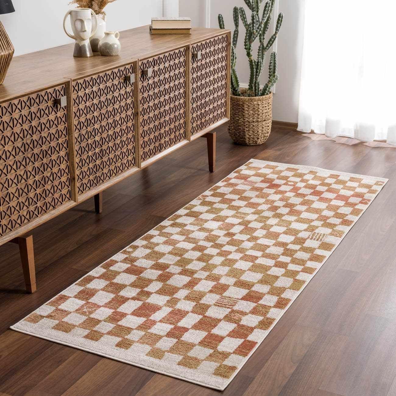 Hauteloom Rectangle Area Rug   Cream