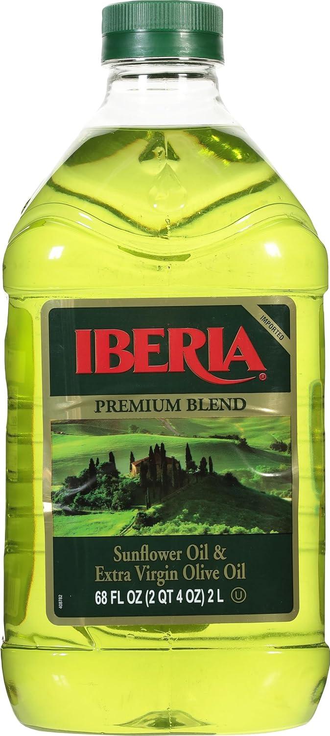 Iberia Premium Blend Sunflower and Olive Oil 68 Fl Oz