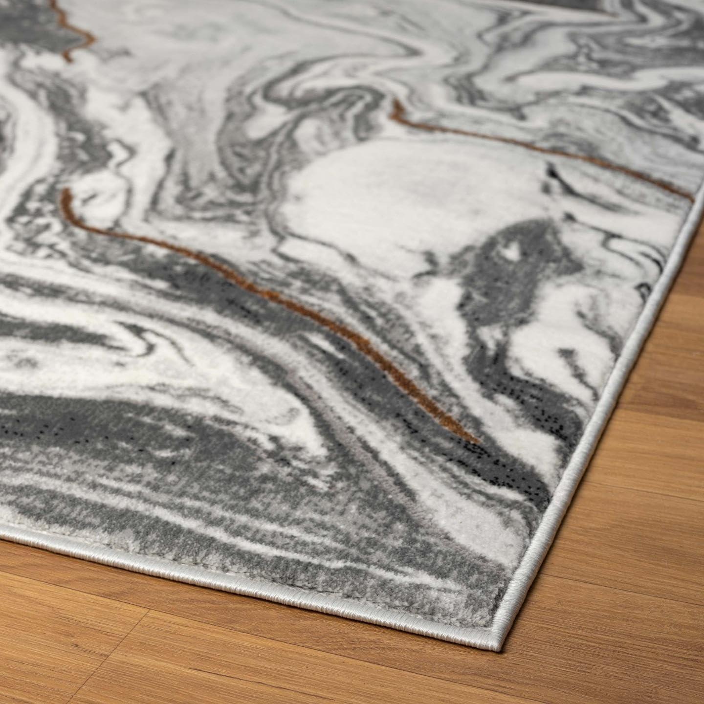 Marble Abstract Pattern Area Rug