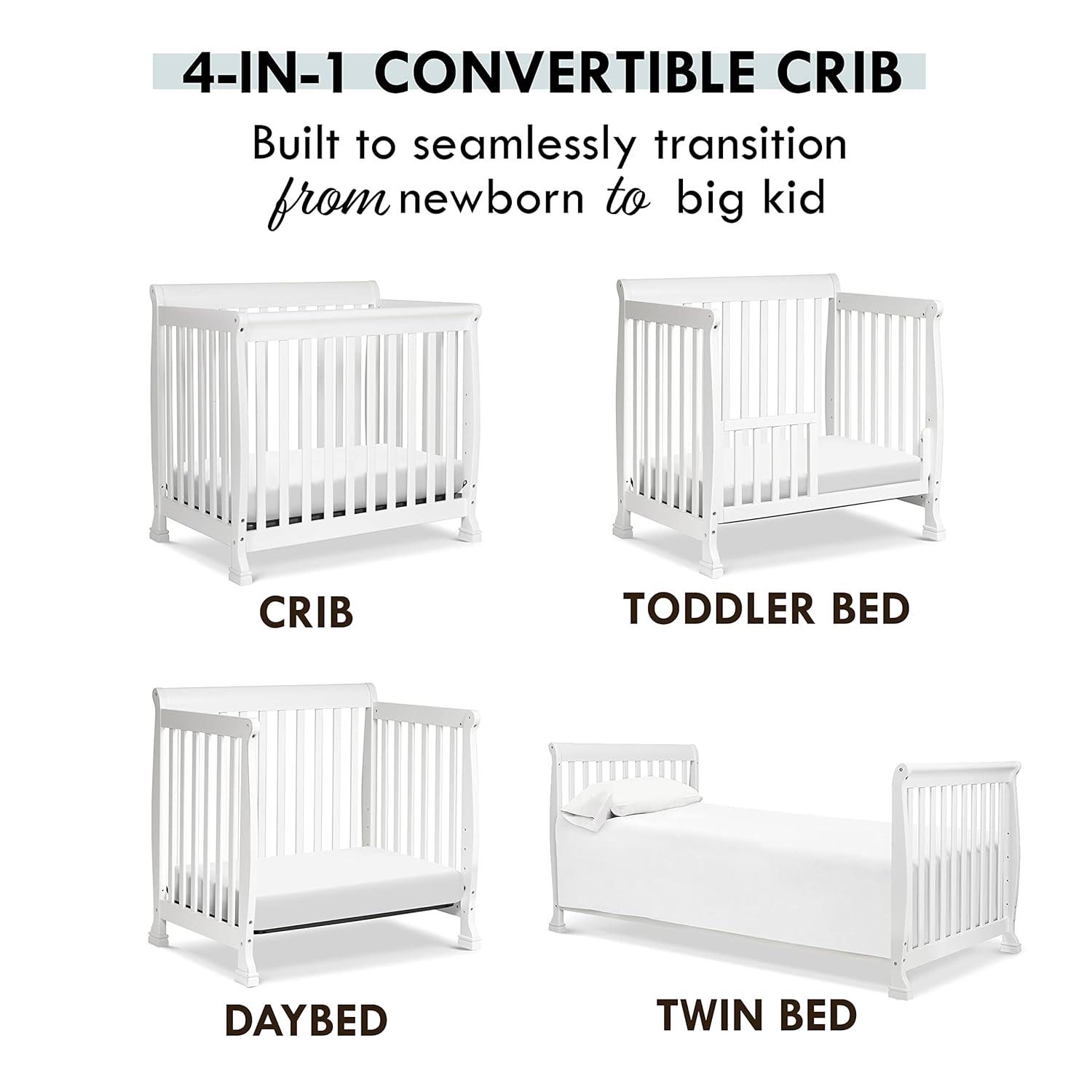 Kalani 2-in-1 Convertible Mini Crib