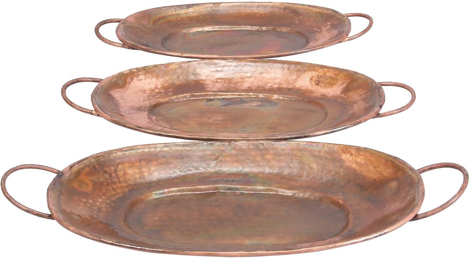 Gracie Oaks Crites Metal Tray