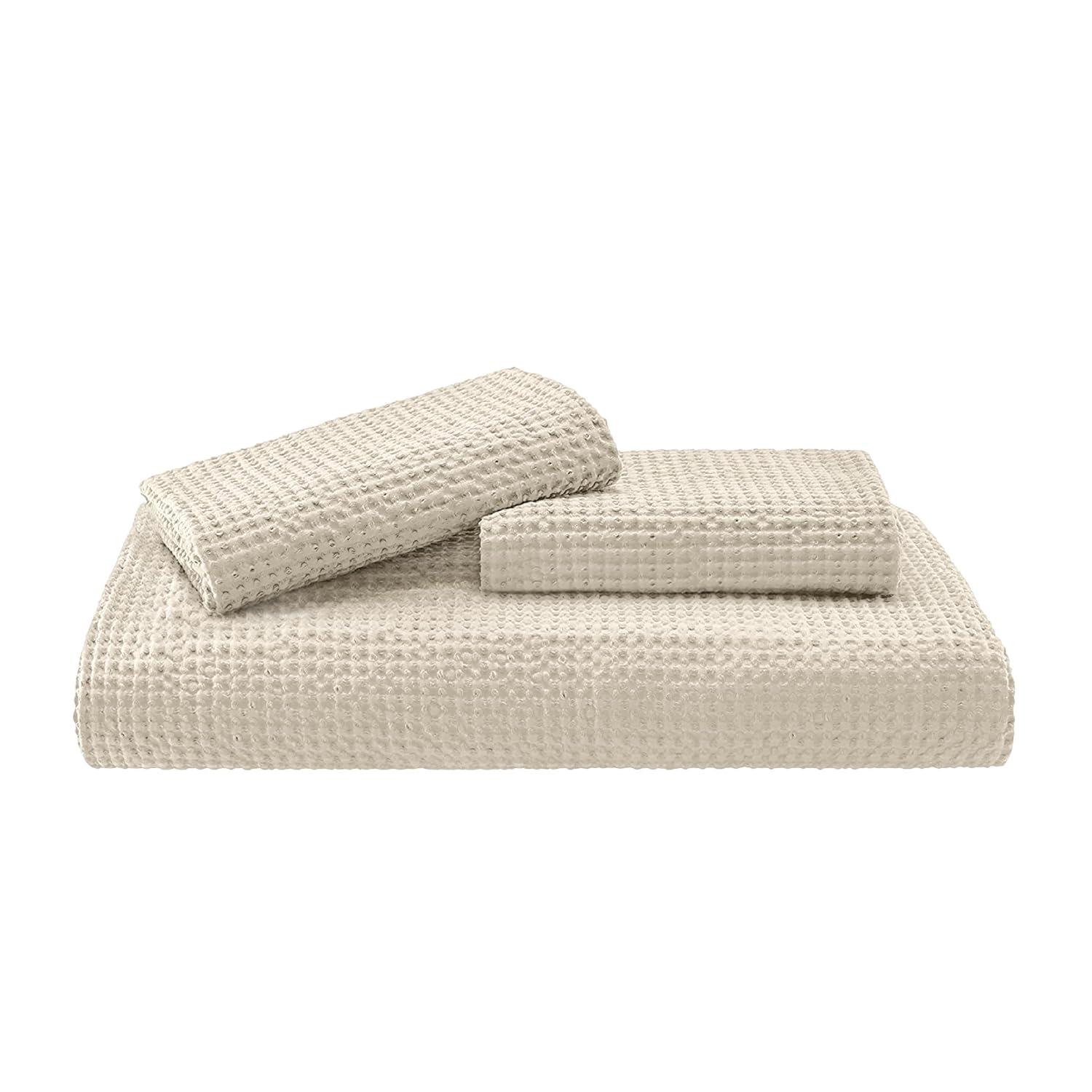 Bedsure Bedsure 100% Cotton Waffle Weave Duvet Cover