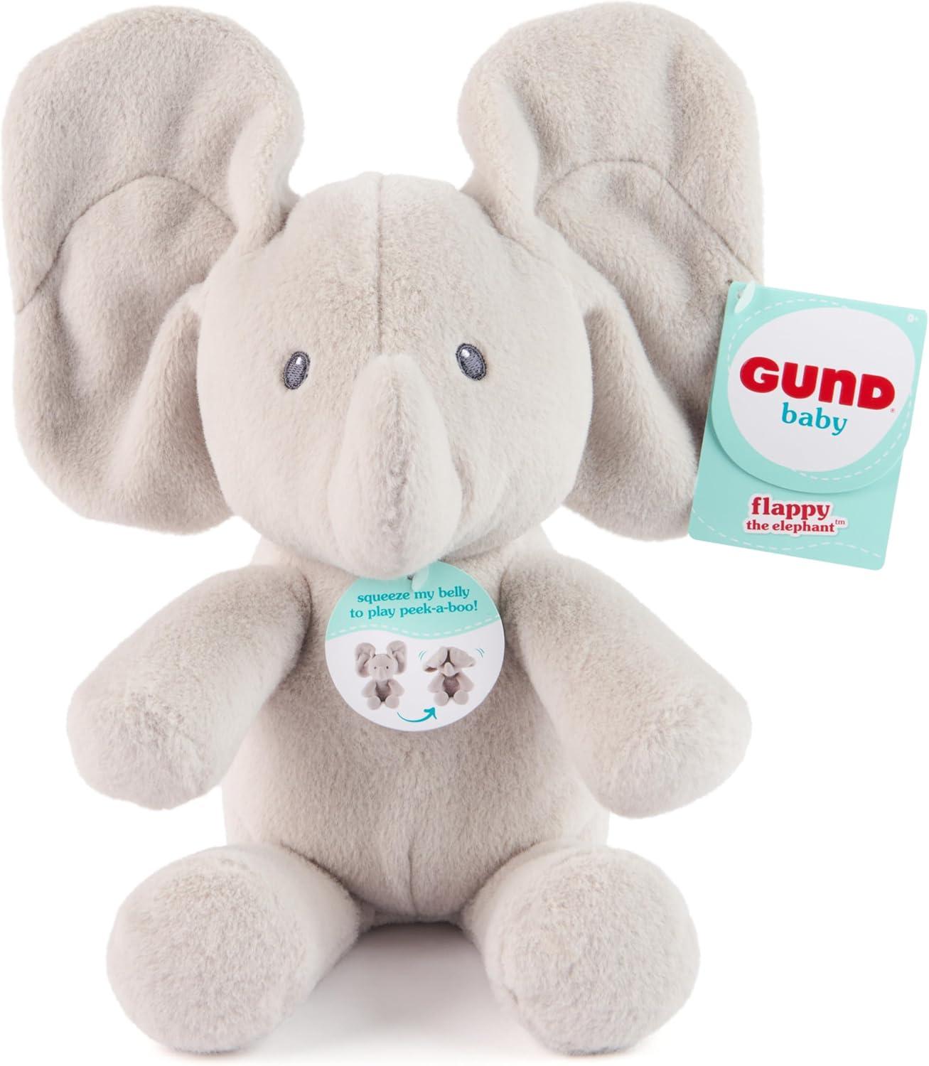 GUND Baby Flappy the Elephant Musical Plush