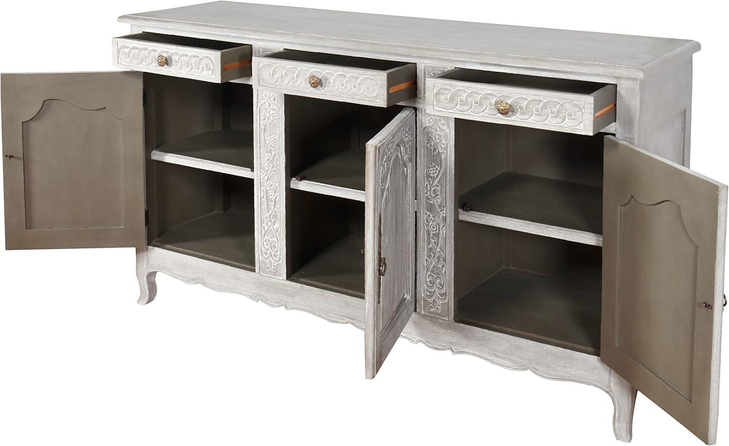 AFD Home French Country Buffet - Mystique Gray