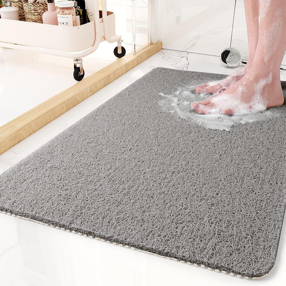 Non-Slip Bathtub Mat 24x35 - Grey