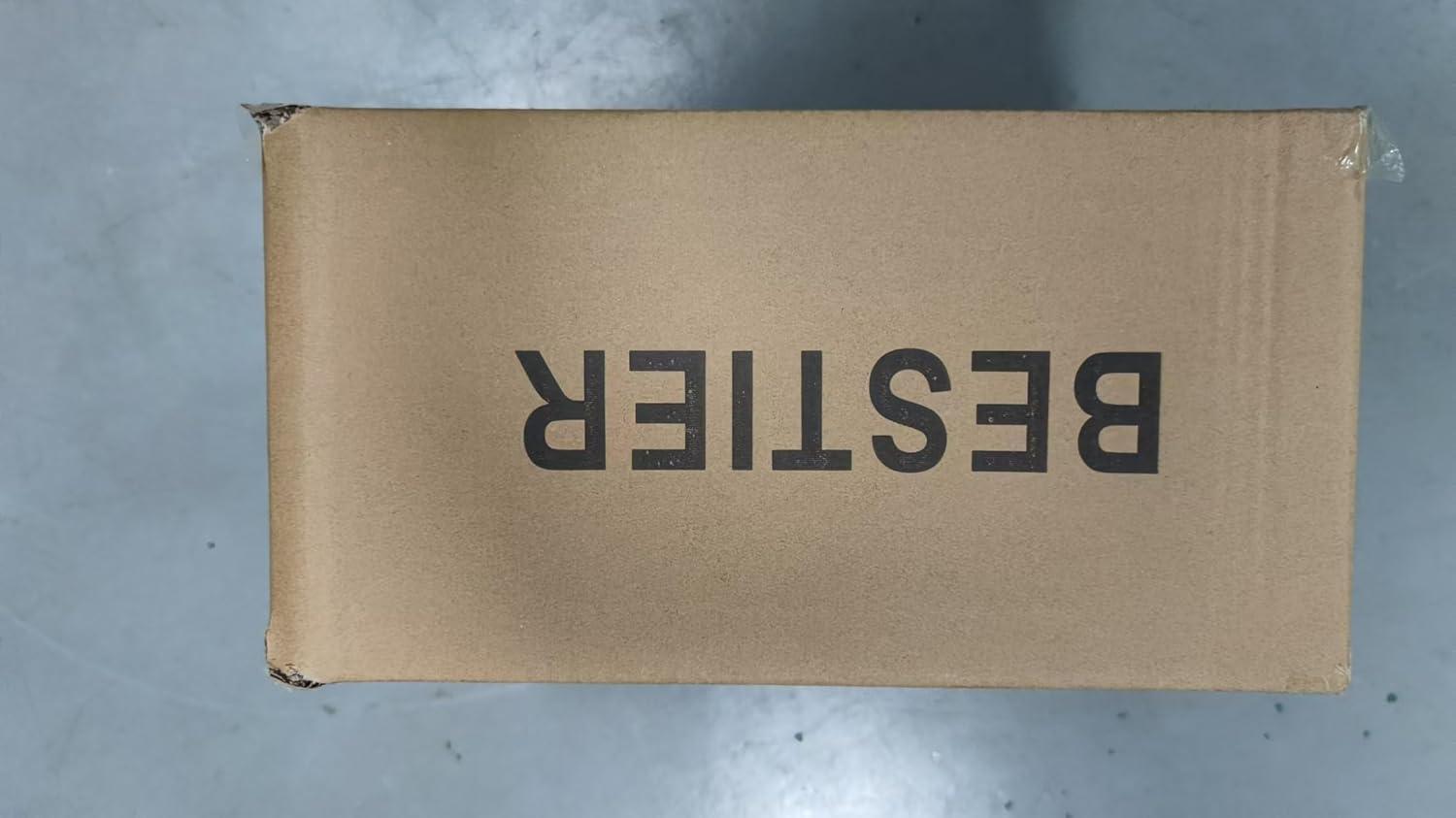 Bestier Chrome Modern Crystal Square Raindrop Chandelier Lighting Flush Mount LED Ceiling Light Fixture Pendant Lamp for Dining Room Bathroom Bedroom Livingroom 4 GU10 Bulbs Required 12" Wide 20" High