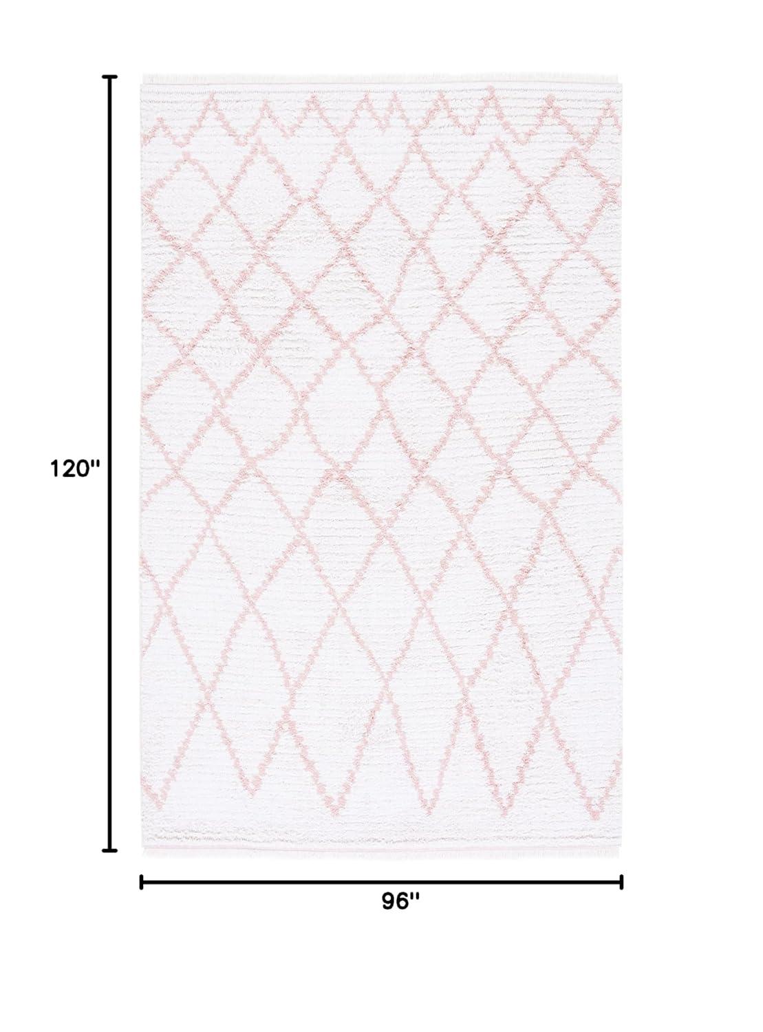 Augustine AGT850 Power Loomed Area Rug - Ivory/Pink - 8'x10' - Safavieh.