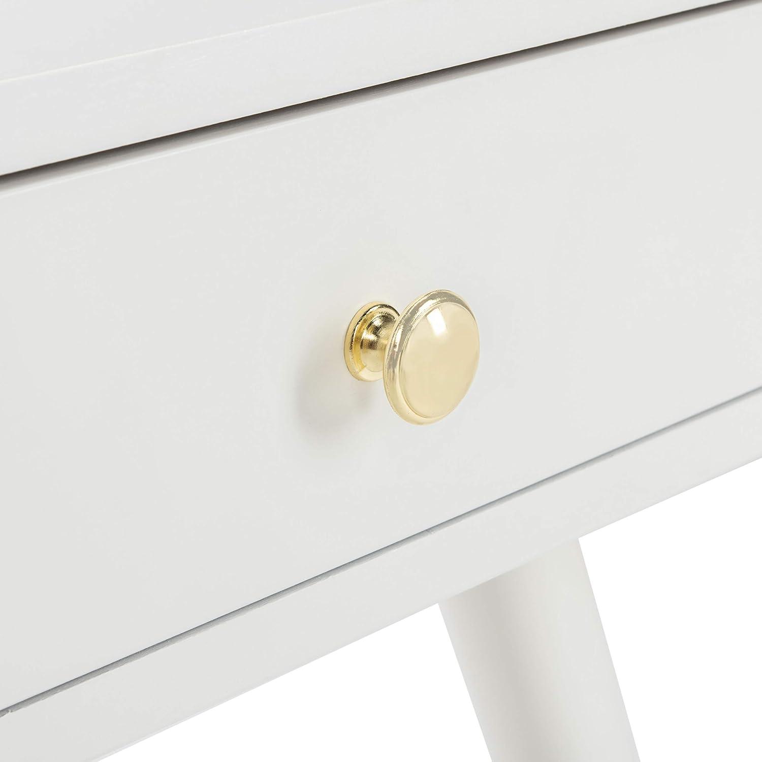 Levinson Gold Cap End Table  - Safavieh