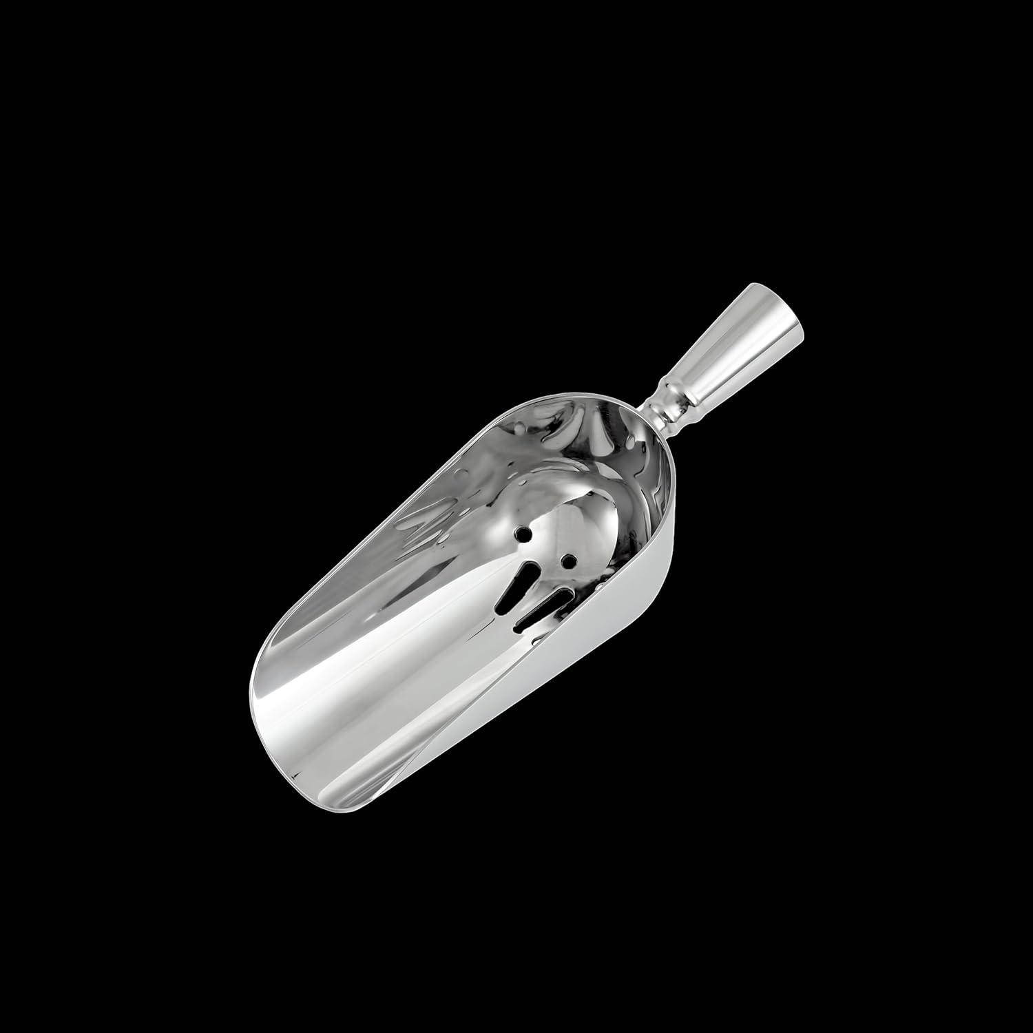 Crafthouse 8" Stainless Steel Ice Scoop with Drain Holes