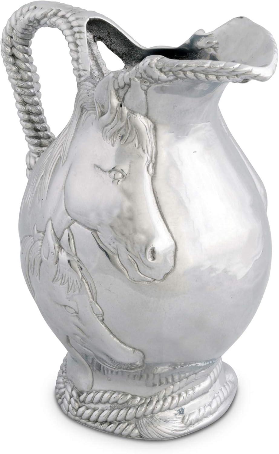 Arthur Court Designs Equestrian Horse and Rope Pitcher