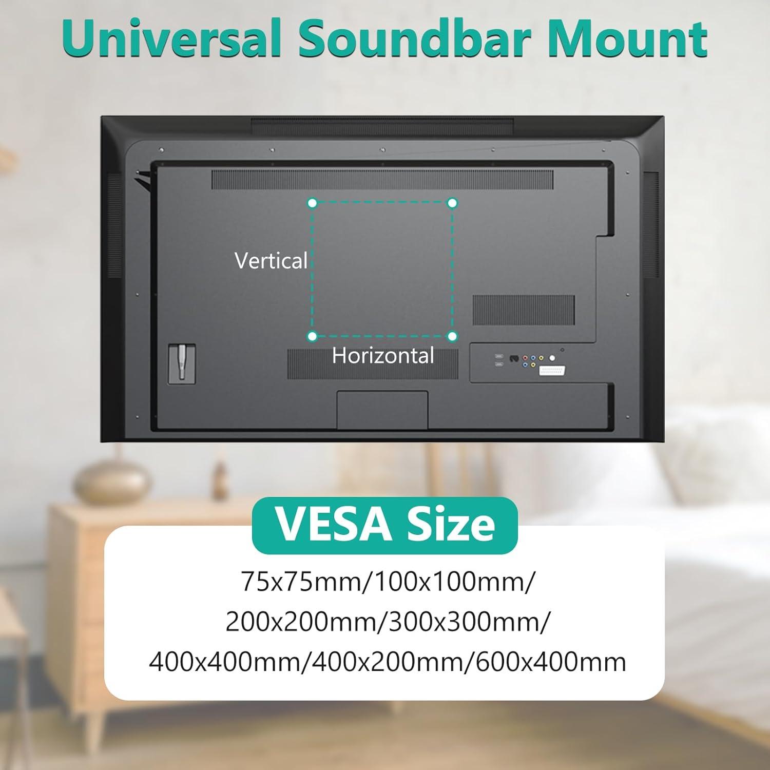 Mount-it Soundbar Bracket Universal TV & Reviews | Wayfair