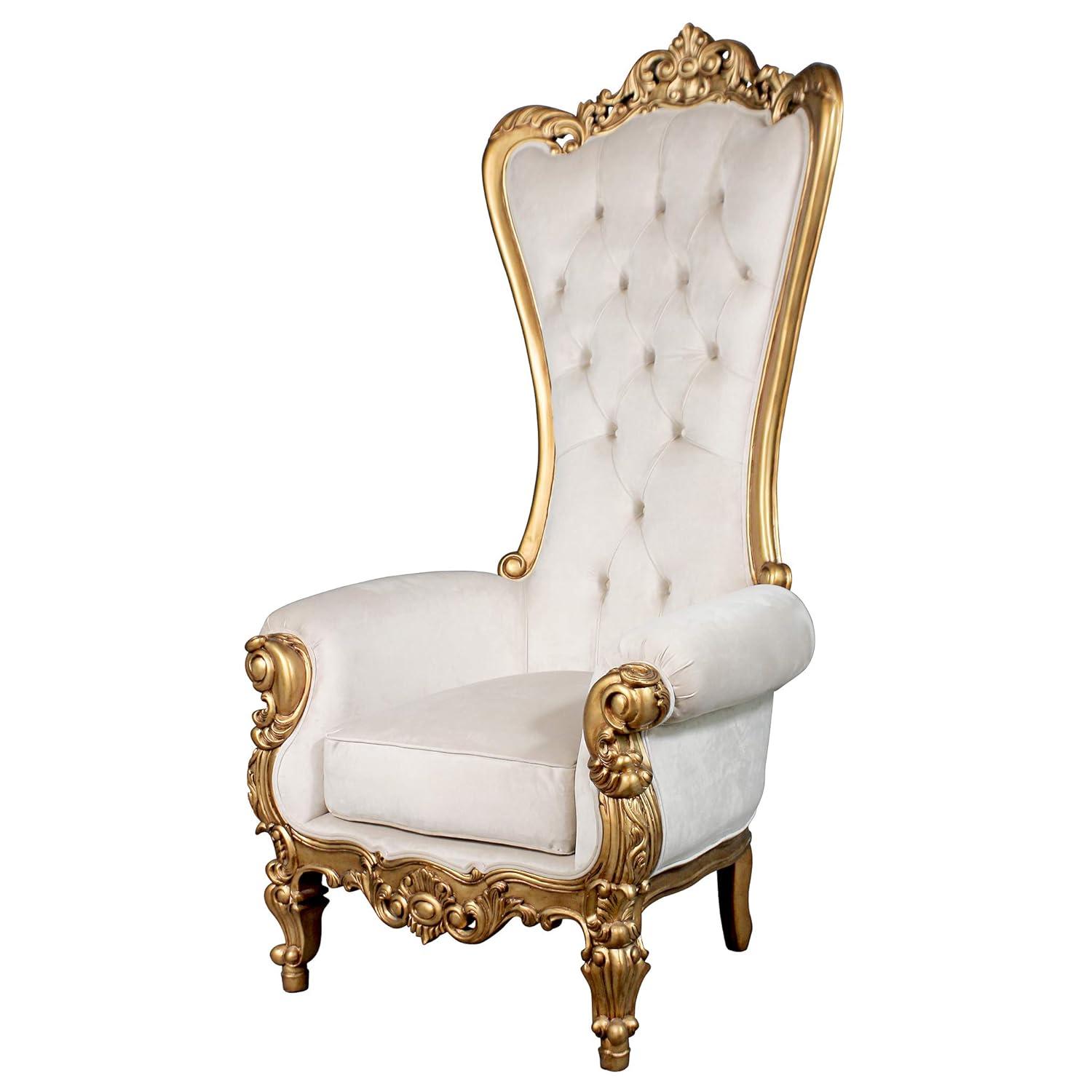 Design Toscano Contessa Baroque Wingback Chair