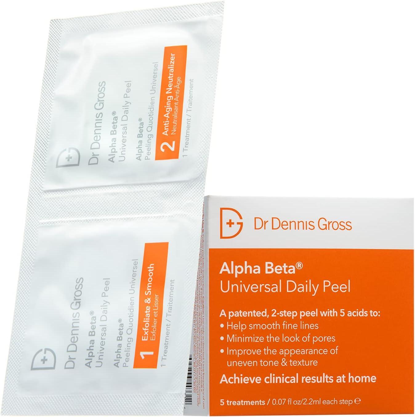 Alpha Beta Universal Daily Peel with 5 Acids for All Skin Types