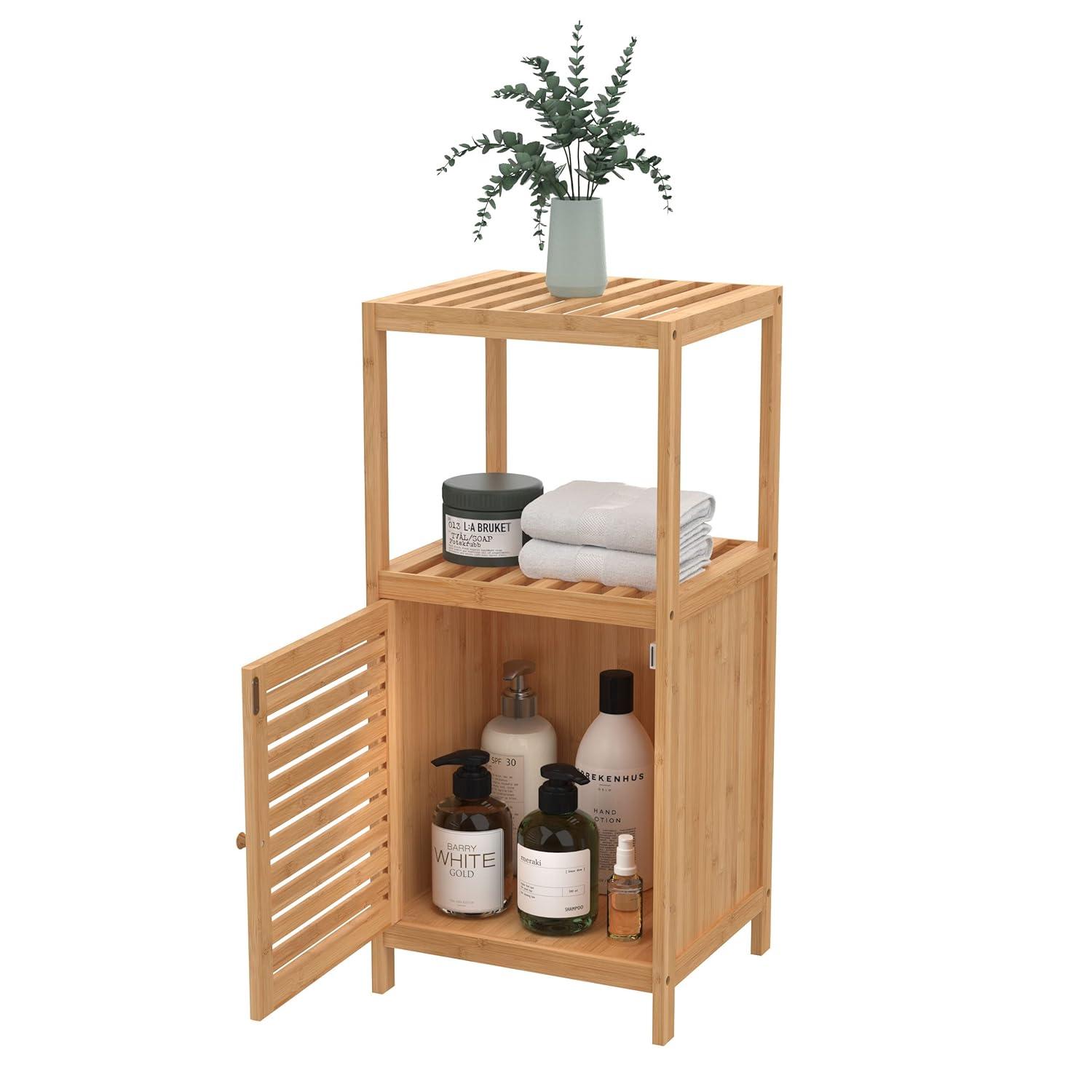 ClosetMaid Bamboo 1-Door Storage Cabinet & Reviews | Wayfair