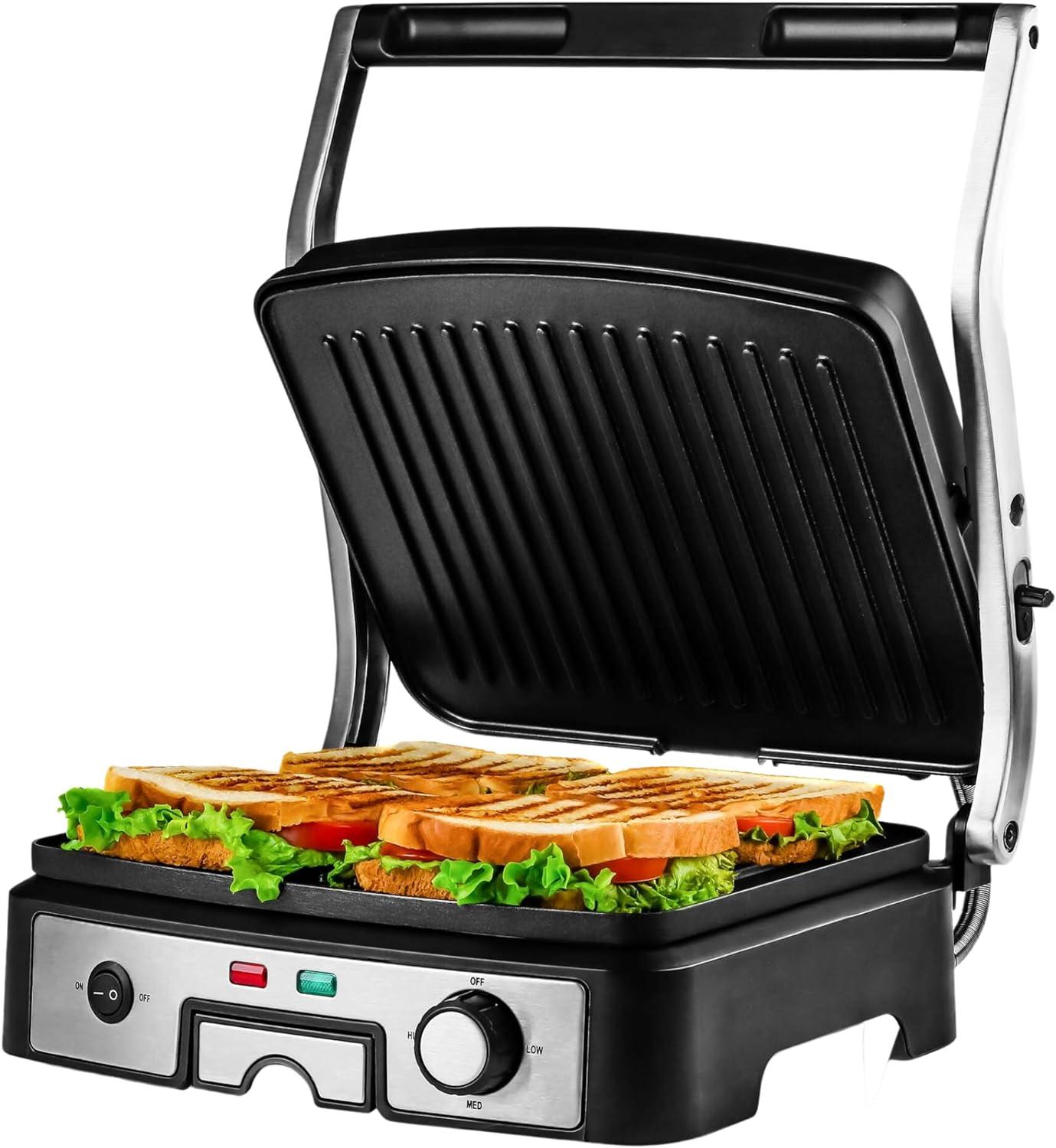 Ovente OVENTE Electric Panini Press Grill