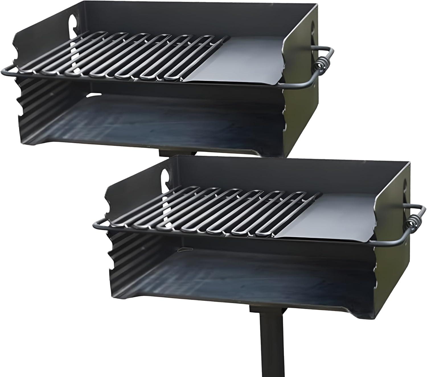 Pilot Rock 16.12'' W Portable Charcoal Grill