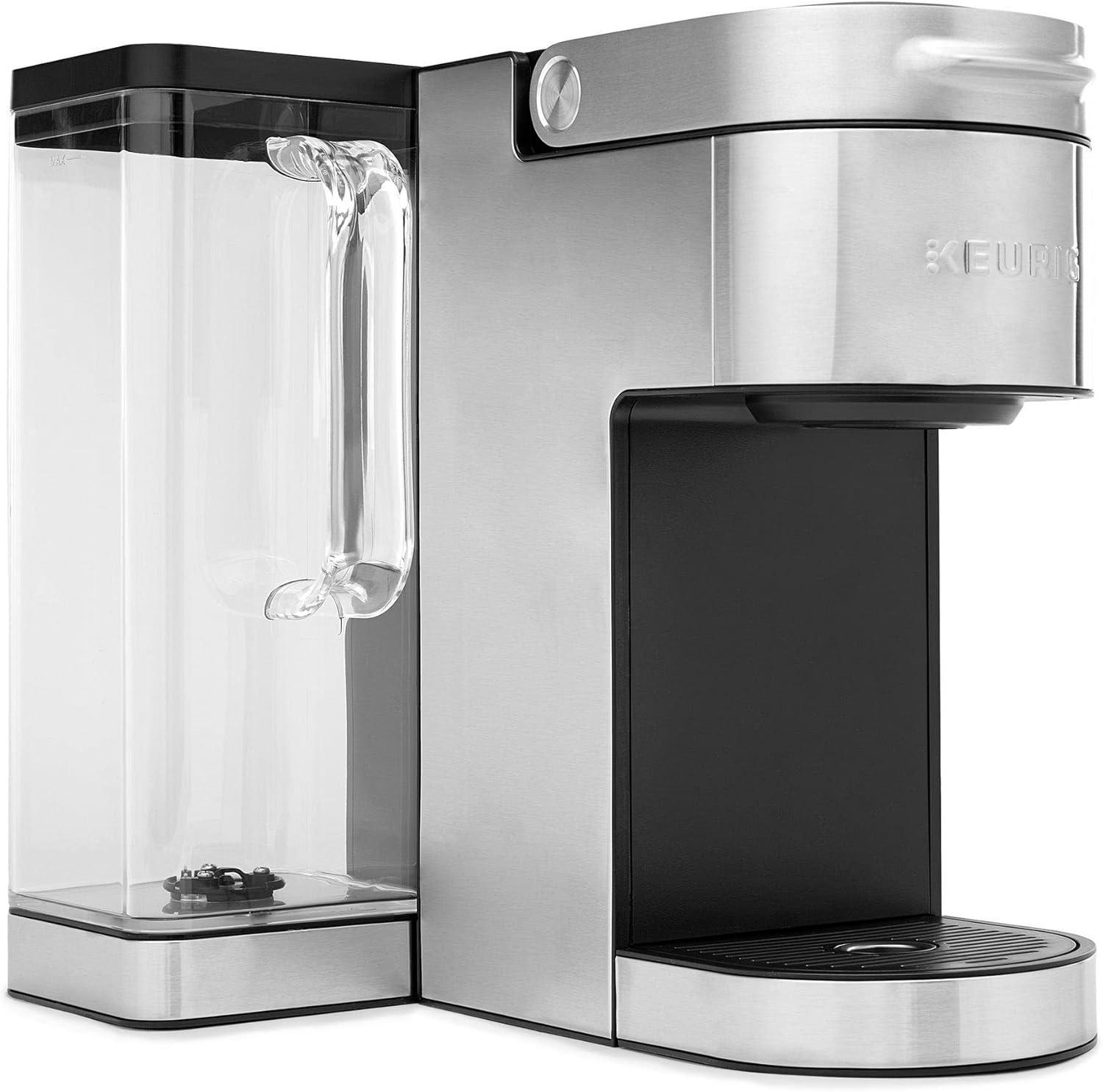 Stainless Steel Smart Single Serve Coffee Maker with Permanent Filter